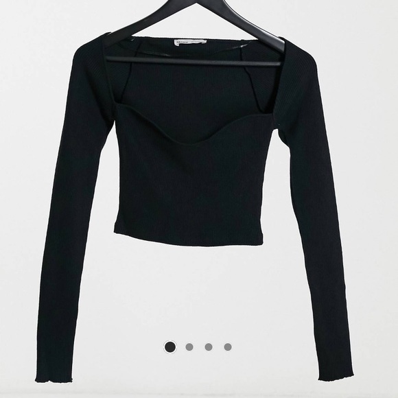 pull and bear long sleeve t shirt